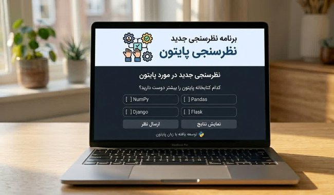 نظرسنجی دیجیتال با نمودار